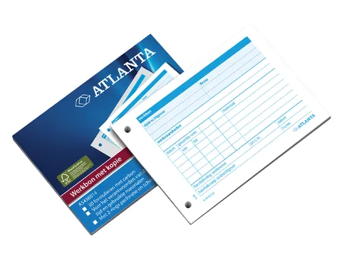 Werkbon A5436-014 A6 50 vel Duplo