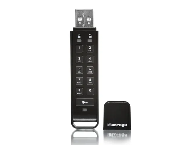 iStorage datAshur Personal2 256-bit 8GB USB Stick Gecodeerd