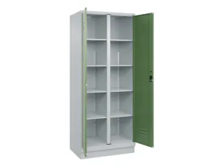 wasgoedverdeelkast,HxBxD 1950x800x500mm,vak B 400mm,draaigrendel - 2