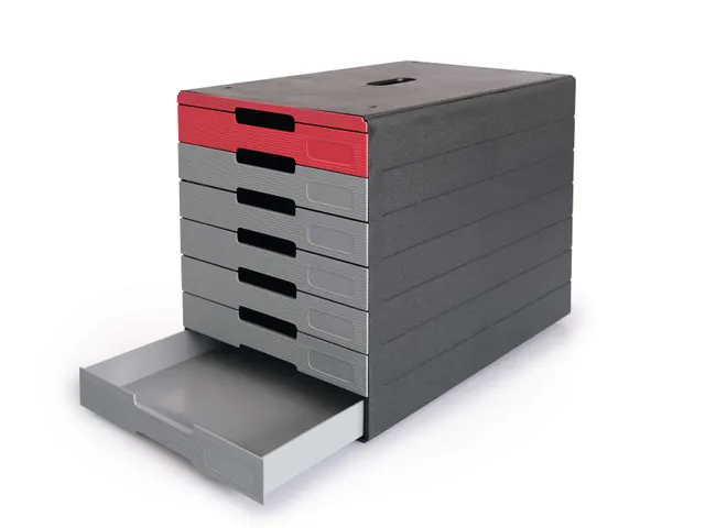 Durable 776303 Ladebox IDEALBOX PRO 7 Laden Rood