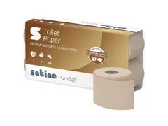 Toiletpapier Satino PureSoft MT1 3-laags 250vel naturel 076970