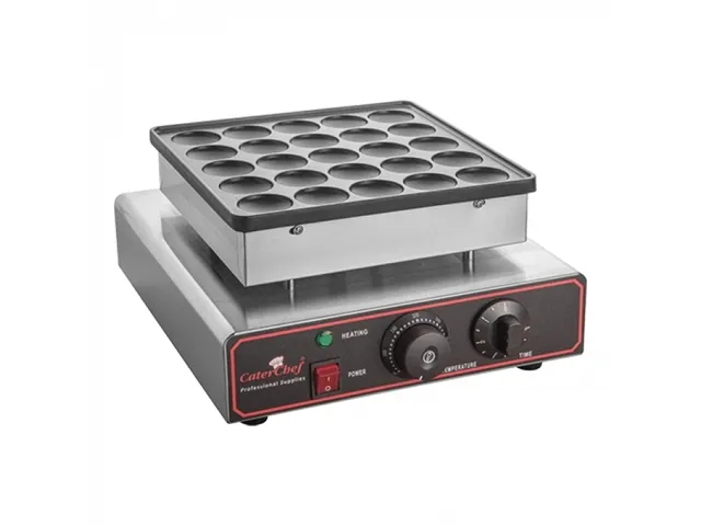 Caterchef elektrische Poffertjes Bakplaat 25x