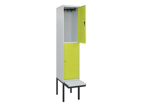 Dubbeldekse dekenkist,HxBxD 2120x400x815mm,1x2vak.,vak B 400mm