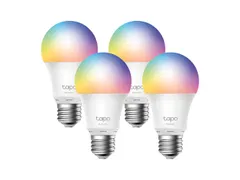 TP-Link Tapo L530E(4-PACK), Intelligente verlichting, Wi-Fi, Metallic,