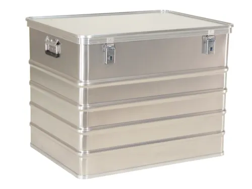 Aluminium Transportkist Hxlxb 610X788X588Mm 239L Stapelbaar