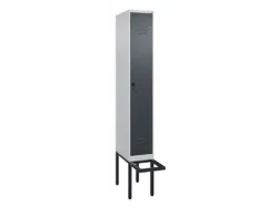 locker voor scheiding van kleding,HxBxD 2120x300x815mm,1vak