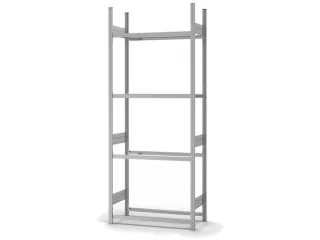 Bandenstelling Basisveld 2500x1000x435mm Vaklast 150kg 4etages - 2