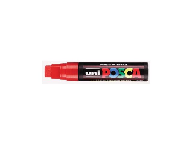 uni-ball Paint Marker op waterbasis Posca PC-17K rood | ViltstiftenShop.nl
