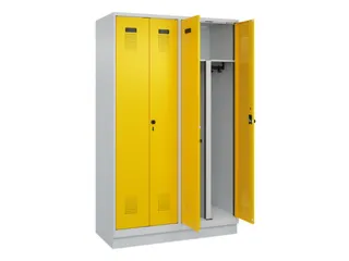 PBM-locker,HxBxD 1950x1200x500mm,4vak,vak B 300mm,draaigrendel - 1