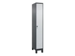 locker voor scheiding van kleding,HxBxD 1950x300x500mm,1vak