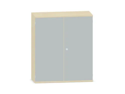 Kantoorkast 1150x1000x430mm Decor Romp Esdoorn Decor Front Lichtgrijs