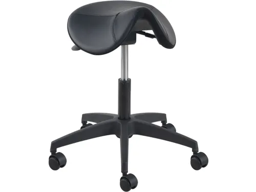 Euroseats Zadelkruk Matera Small Zwart Ergonomisch