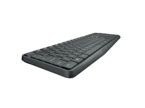 Logitech MK235 toetsenbord Inclusief muis USB QWERTZ Slovaaks Grijs