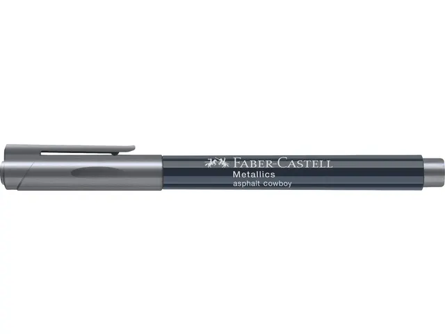 Marker Faber-Castell Metallic Asphalt Cowboy