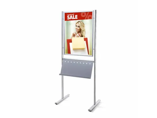 Infobord Design Standaard 25 mm Rechte Hoeken A1
