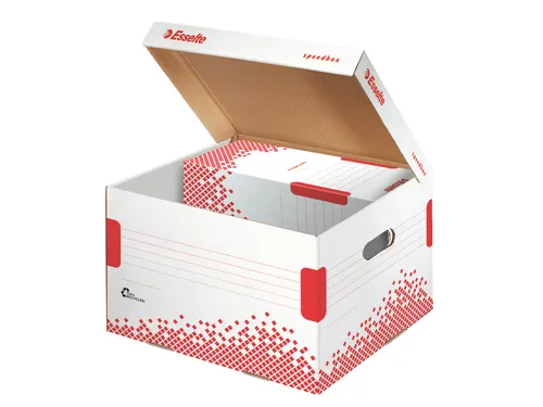 Esselte Speedbox opberg- en transportdoos 367x263x325mm Wit