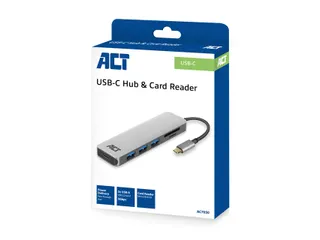 USB-C Hub 3.0 3x USB-A Cardreader PD - 15