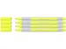 Markeerstift Schneider Shine-Up etui geel 3+1 gratis