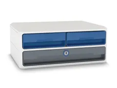 Ladekast CEP MoovUp secure 2 lades geschakeerd blauw