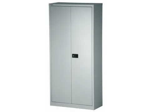 Garderobe-/-Ordnerkast Staalplaat 3 Puntsluiting Kledingstang Grijs