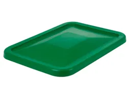 Deksel Voor Verrijdbare Rechthoekige Bak 227 Liter Groen
