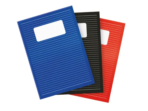 Schrift Qbasic A4 lijn 80blz 70gr assorti