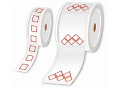 Brother LTZ12075FGHS, Wit, Rood, Rechthoek, 110 mm, 75 mm, 270 stuk(s)