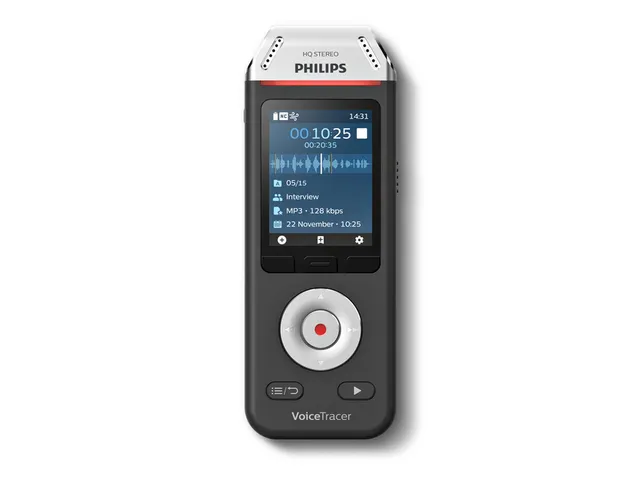 Enregistreur audio Philips DVT 2110 pour interviews