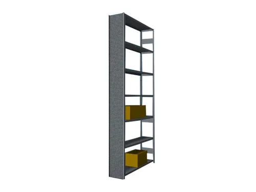 zijwand,v. inhaakstelling,HxD 3000x300mm,verzinkt,perforatieplaat
