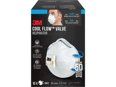 Cool Flow masque anti-particules, FFP2, avec valve, paquet de 10 pièc