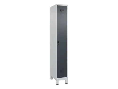 locker voor scheiding van kleding,HxBxD 1950x300x500mm,1vak