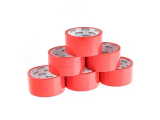 Verpakkingstape rood 48mmx46m - 1