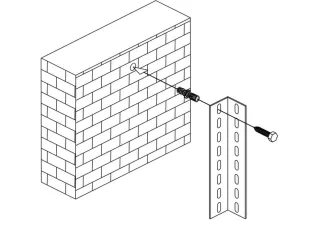 Muurpluggen,V. Aanbouwstelling,Staal Verzinkt - 2