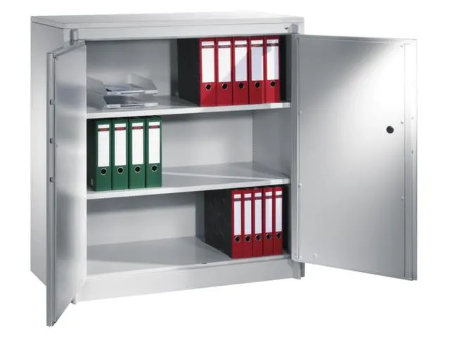 Documentenkluis Hxbxd 1226x1200x500mm 2 Legborden Ral 7035