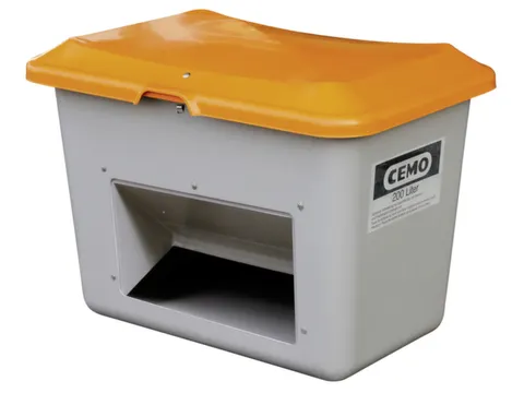 strooigoedbak,200l,HxBxD 640x890x600mm,GVK,grijs,deksel oranje