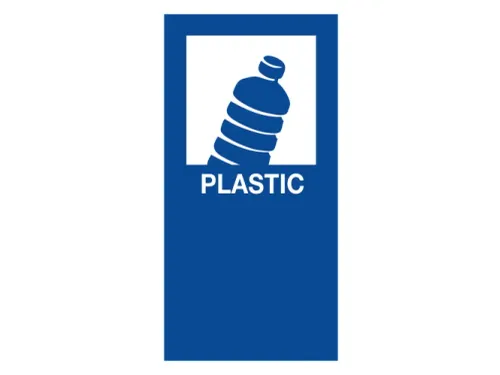 Magneetsticker Plastic BE