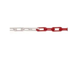 Afzetketting Nylon L 50M Breuklast 340Dn Rood/wit