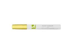 Q-CONNECT Paintmarker op oliebasis ronde punt 2-3mm Goud