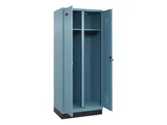 locker voor scheiding van kleding,HxBxD 1950x800x500mm,2vak