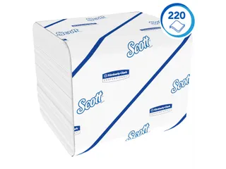 Toiletpapier Scott Control gevouwen 2-laags 36x220vel wit 8509 - 3