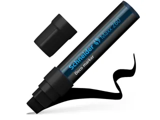 Krijtmarker Schneider Maxx 260 zwart - 1