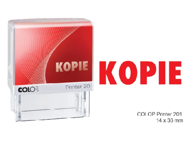Tekststempel Colop Printer 20/L kopie