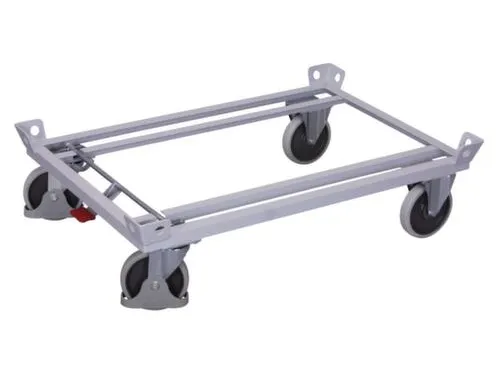 palletwiel,draagverm. 500kg,laadvl. LxB 810x610mm,laad H 280mm