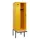 locker met bank,HxBxD 2120x600x815mm,2vak,vak B 300mm,cilinderslot