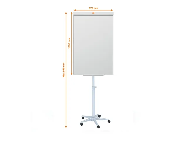 Flipover Nobo Classic mobiel staal 67x99cm