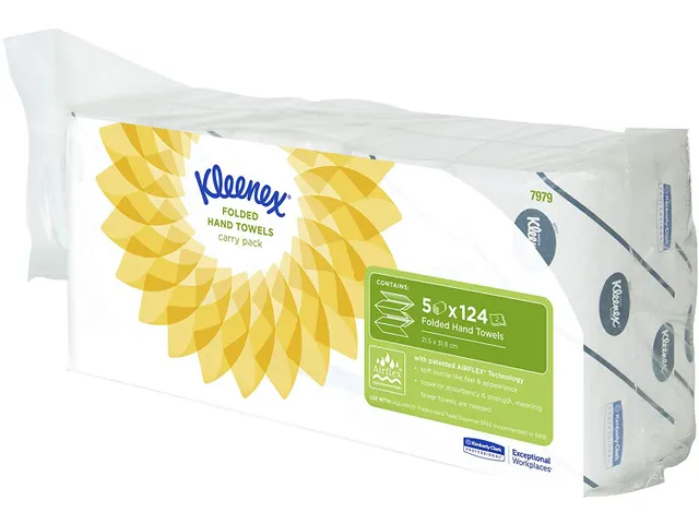 Kleenex 7979 handdoek Ultra I-vouw 2-laags wit