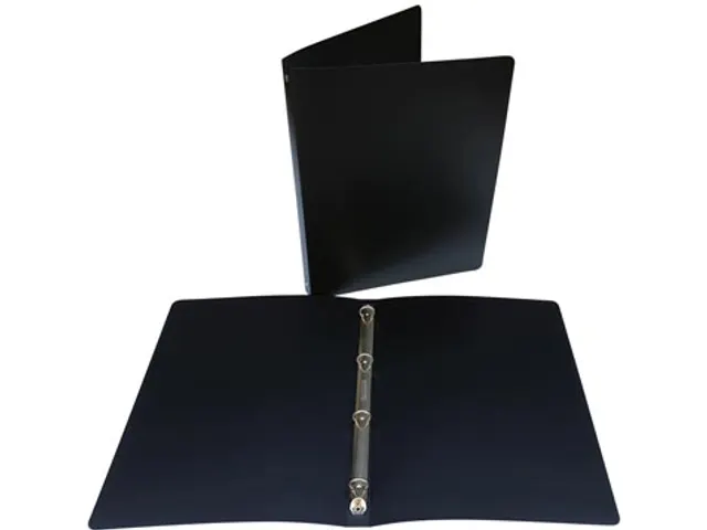 ringmap voor A4 uit PP 4 ringen van 16 mm zwart