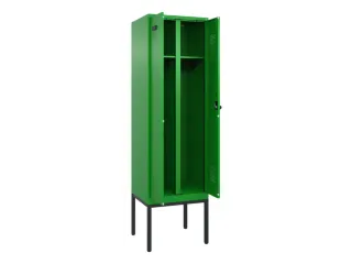 locker voor scheiding van kleding,HxBxD 2120x600x500mm,2vak - 1