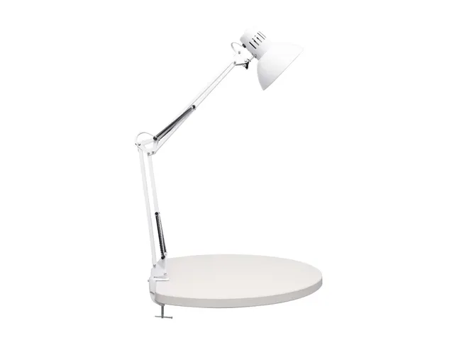 Bureaulamp MAUL Study tafelklem excl.LED lamp E27 wit