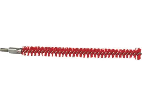 Pijpborstel voor Flexibele Kabel Ø 12mm Medium Rood